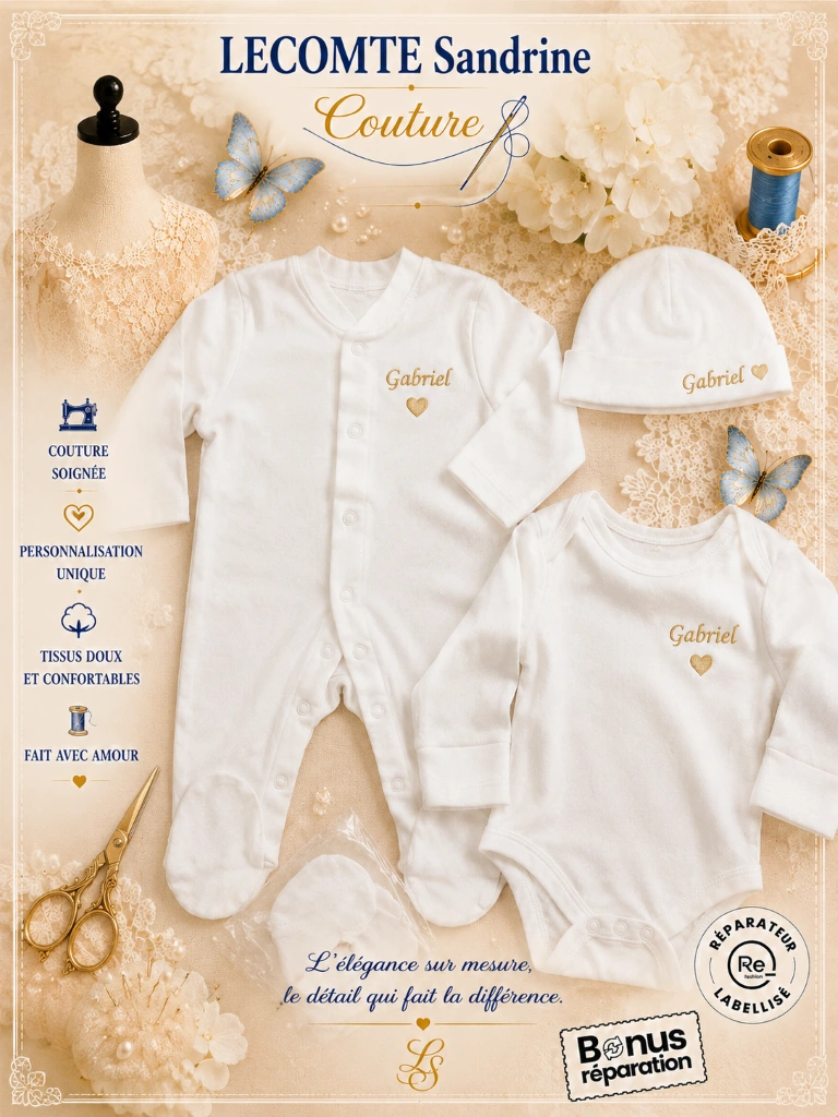 Body bébé personnalisé avec prénom